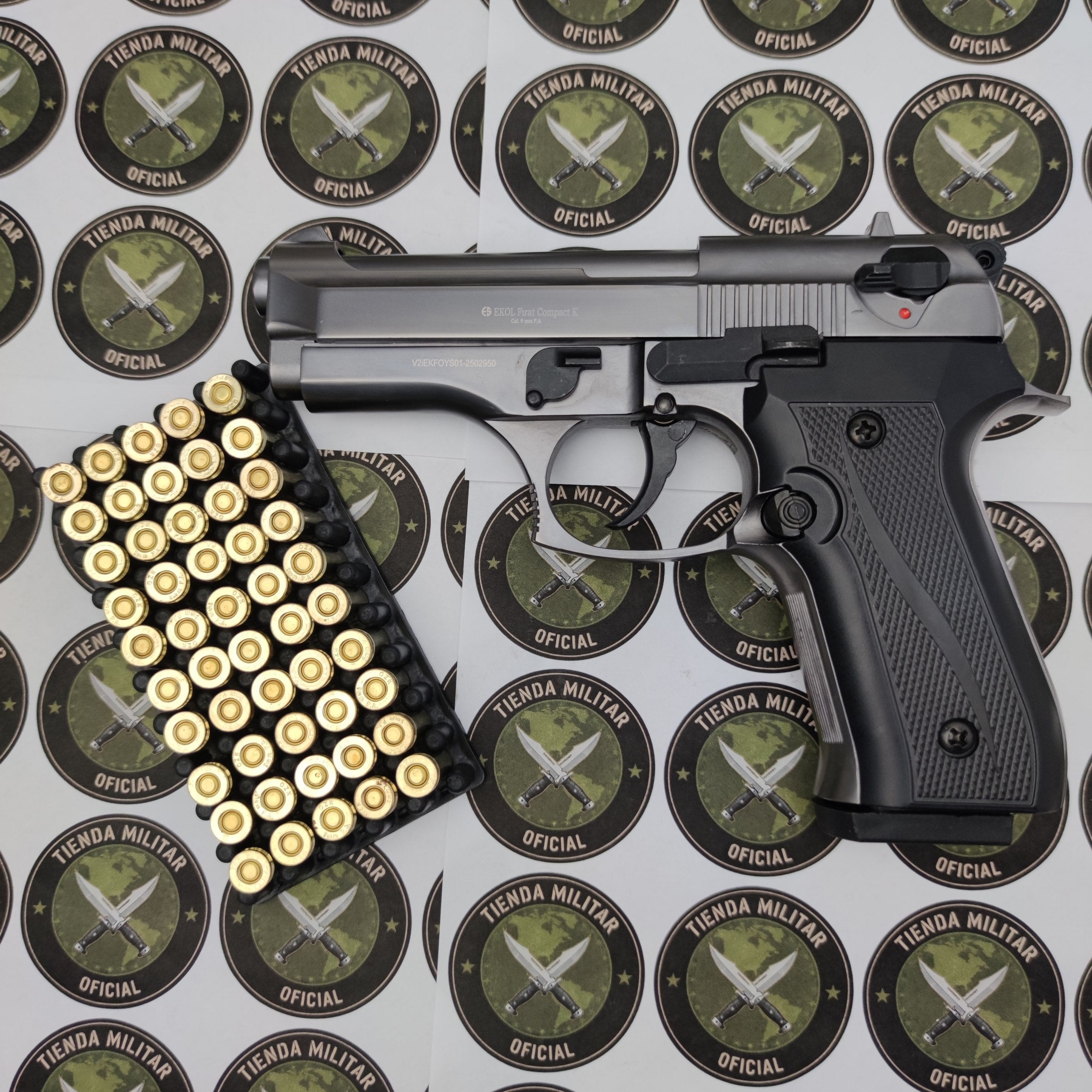 Ekol Firat Compact K — Pistola Traumática Compacta Full Metal