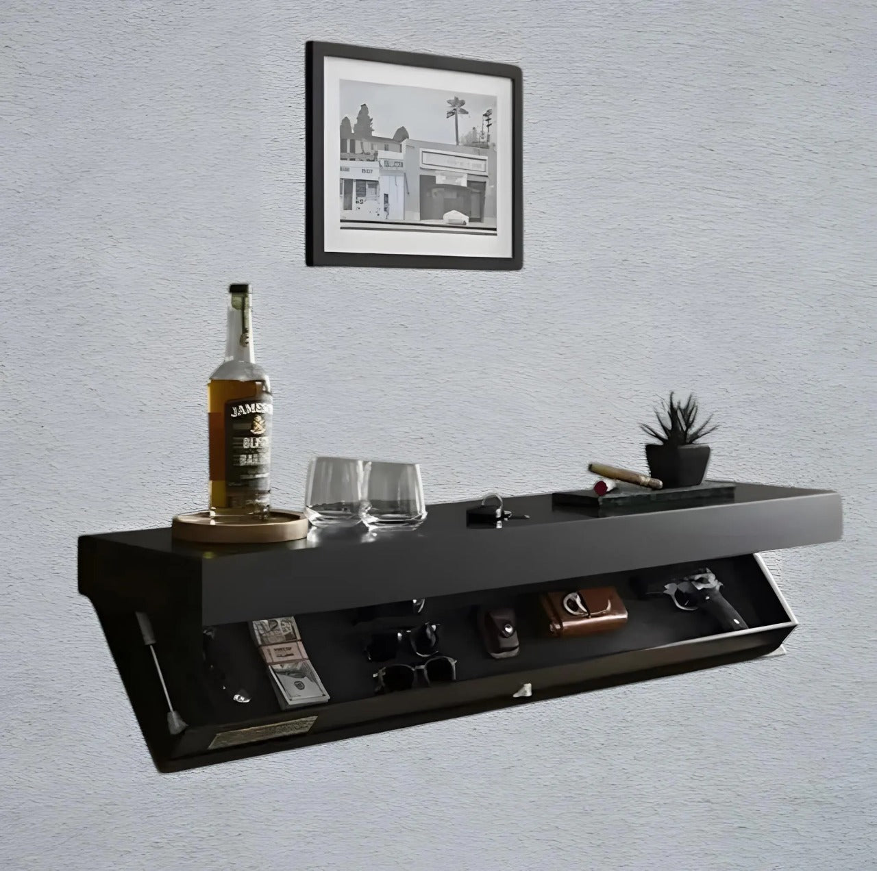 Mueble flotante de seguridad