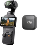 DJI Osmo Pocket 3 + DJI Mic Mini — Cámara Gimbal 4K/120fps con Micrófono Inalámbrico