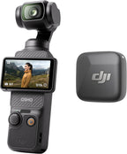 DJI Osmo Pocket 3 + DJI Mic Mini — Cámara Gimbal 4K/120fps con Micrófono Inalámbrico
