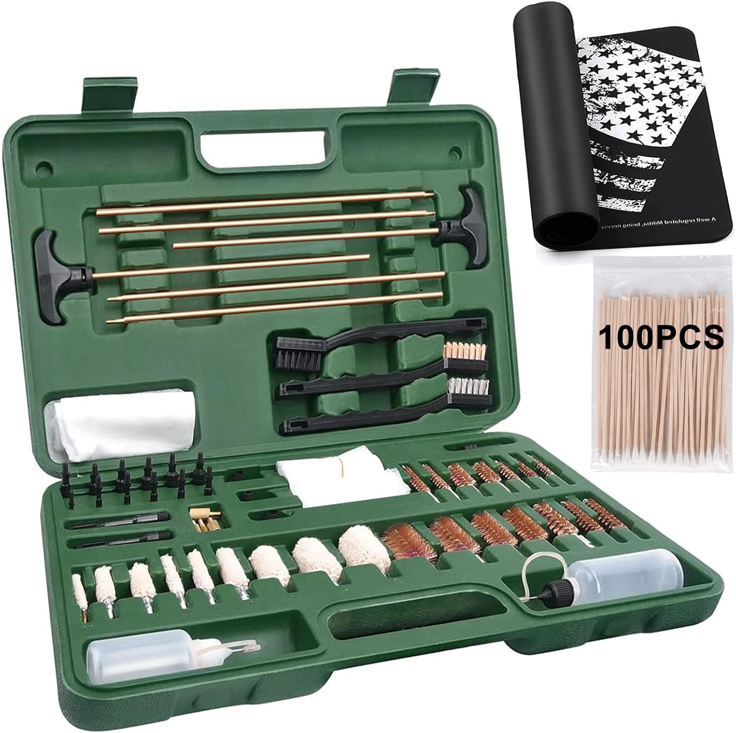 Kit universal de limpieza de pistola para todos los calibres