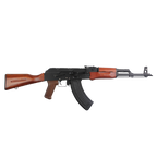 Rifle Airsoft Double Bell AKM Wood Stock & Metal Body AEG – 6mm BB | Madera Real
