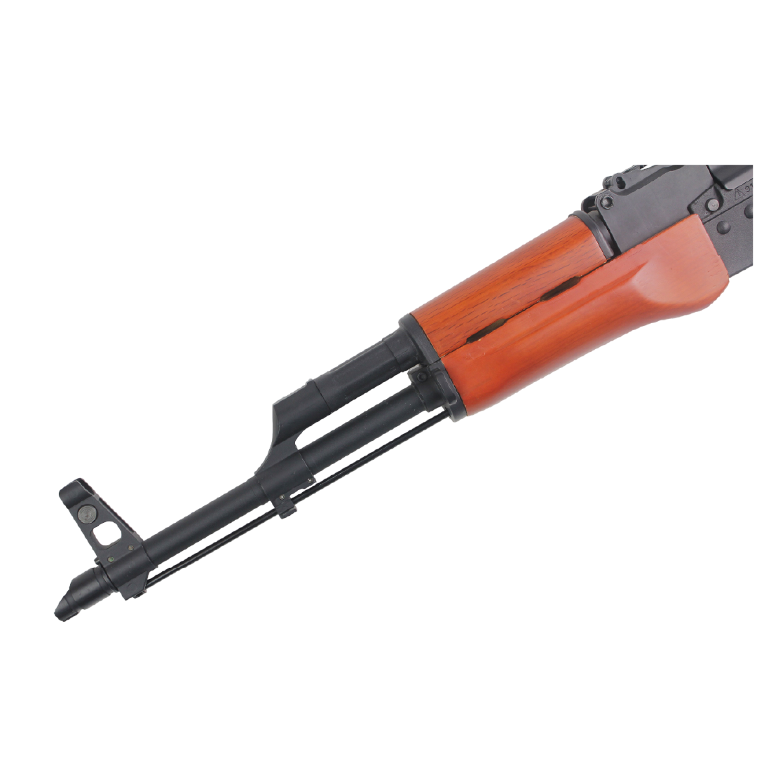 Rifle Airsoft Double Bell AKM Wood Stock & Metal Body AEG – 6mm BB | Madera Real