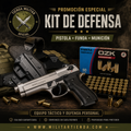 KIT DE DEFENSA – Pistola Ekol Firat Magnum + Funda Táctica + Munición ÖZK 9mm P.A. (50 rondas)