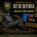 KIT DE DEFENSA – Ekol Nig 211 K + Funda Táctica + Munición ÖZK 9mm P.A. (50 rondas)