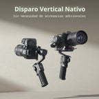 DJI RS 3 Mini – Disparo Vertical Nativo: dos cámaras en orientación portrait sin accesorios adicionales