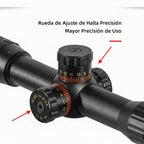 Mira Telescópica Táctica 4-16x44 Retícula Iluminada Rojo/Verde | Riel Picatinny 20mm