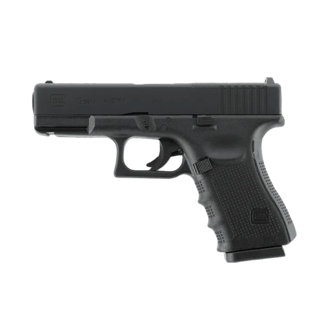 Pistola Airsoft Glock 19 Gen4 MOS CO2 – 4.5mm BB | Licensed Replica