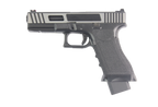 Pistola Airsoft Double Bell Glock 17 Wiredrawing Metal GBB – Green Gas | Black Edition