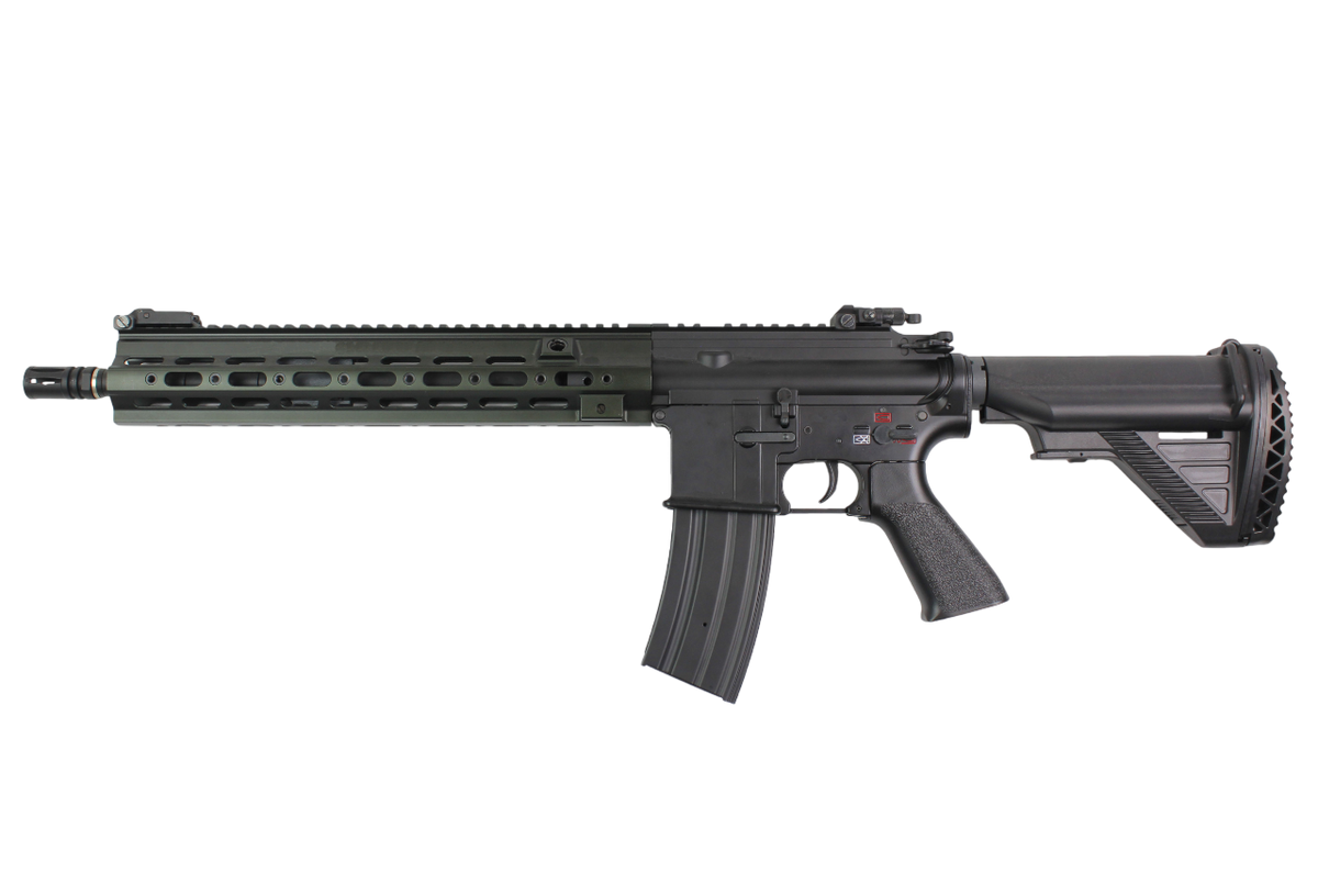 Rifle Airsoft Double Bell HK416 Long Version AEG – 6mm BB | Full Metal M-LOK