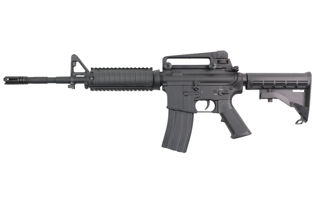 Rifle Airsoft Double Bell M4 RIS AEG – 6mm BB | Full Metal Rail System
