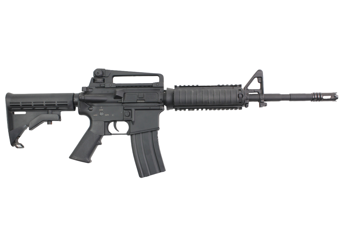 Rifle Airsoft Double Bell M4 RIS AEG – 6mm BB | Full Metal Rail System