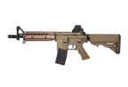 Rifle Airsoft Double Bell MK18 7.5" Full Metal AEG – Tan/Black | CQBR