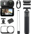 DJI Osmo Nano On-the-Go Combo – Kit completo con cámara, Vision Dock, mini rod, clip magnético, lanyard, case y adaptador