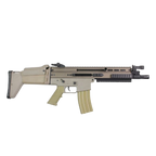 Rifle Airsoft Double Bell SCAR-L AEG – TAN | FN SCAR 6mm BB Full Metal