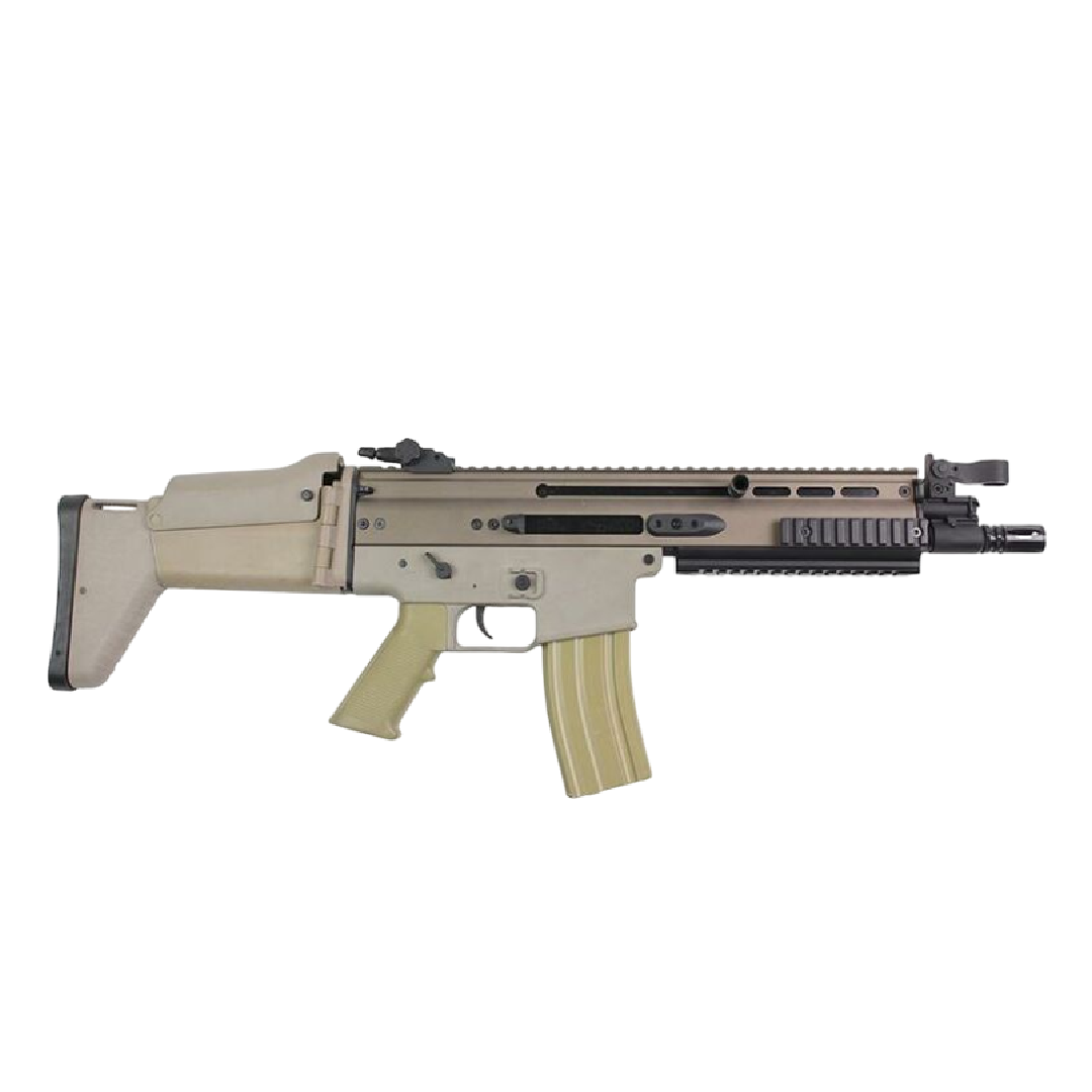 Rifle Airsoft Double Bell SCAR-L AEG – TAN | FN SCAR 6mm BB Full Metal