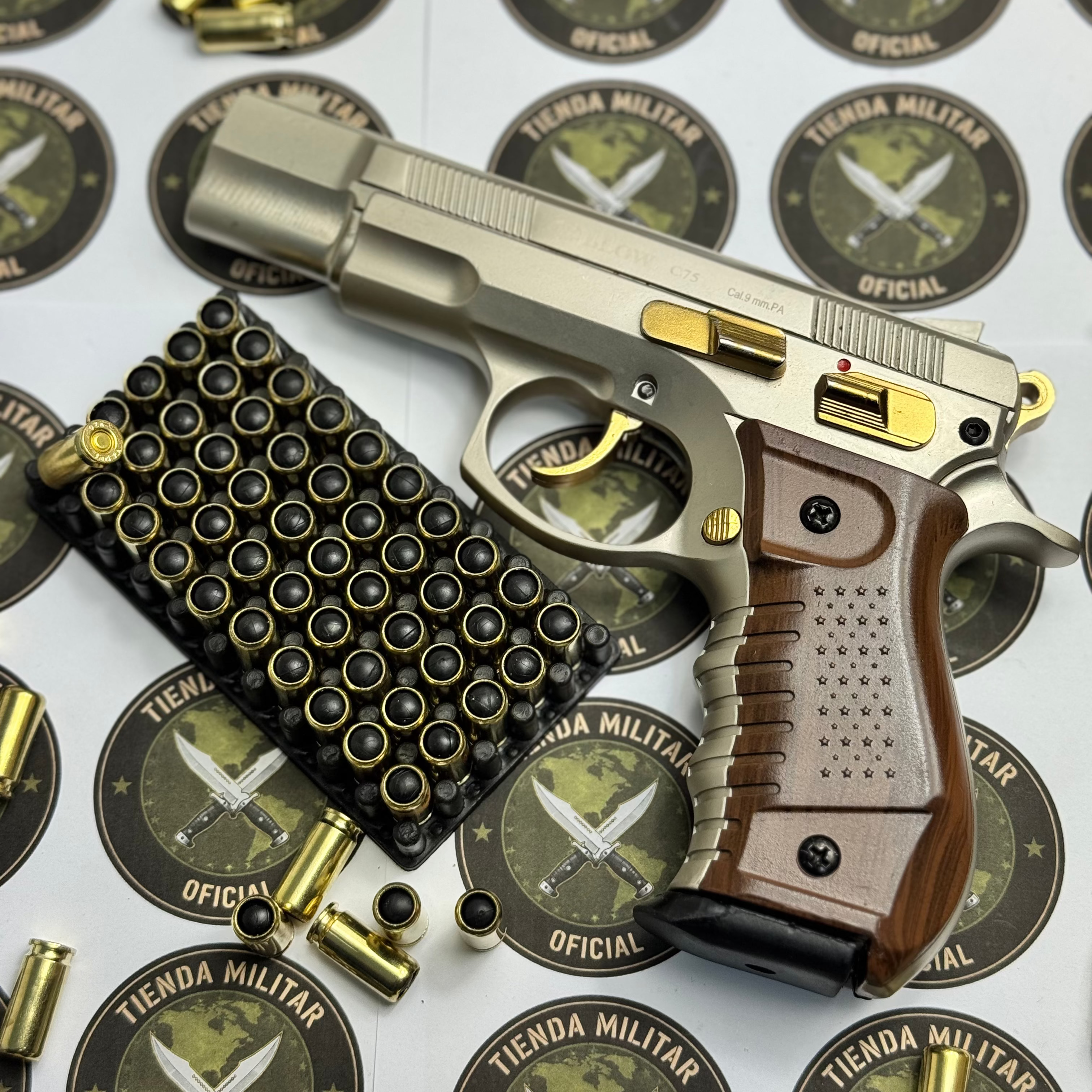 Blow C75 - CZ 75 Piezas Doradas