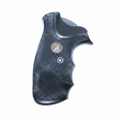 Cacha SK-G Pachmayr Lyman para revolver Smith & Wesson 38/357 chasis K — negra texturizada original USA