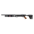 Hatsan Factor Sniper Long .22 | Rifle PCP de Francotirador Premium con Culata Ajustable, Monopod, Doble Manómetro y Pistol Grip de Madera