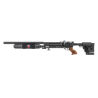Hatsan Factor Sniper Long .22 | Rifle PCP de Francotirador Premium con Culata Ajustable, Monopod, Doble Manómetro y Pistol Grip de Madera