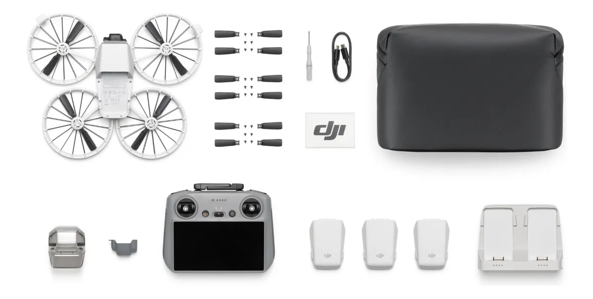 DJI Flip Combo Fly More | Drone 4K con Control RC 2 y Pantalla Integrada