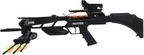 SAS Honor 175 lbs Ballesta Recurva negra con mira Red Dot – vista lateral perfil