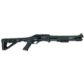 AXOR Arms Pump Action F3 | Escopeta Táctica Compacta con Quad Rail Picatinny y Culata M4 Plegable