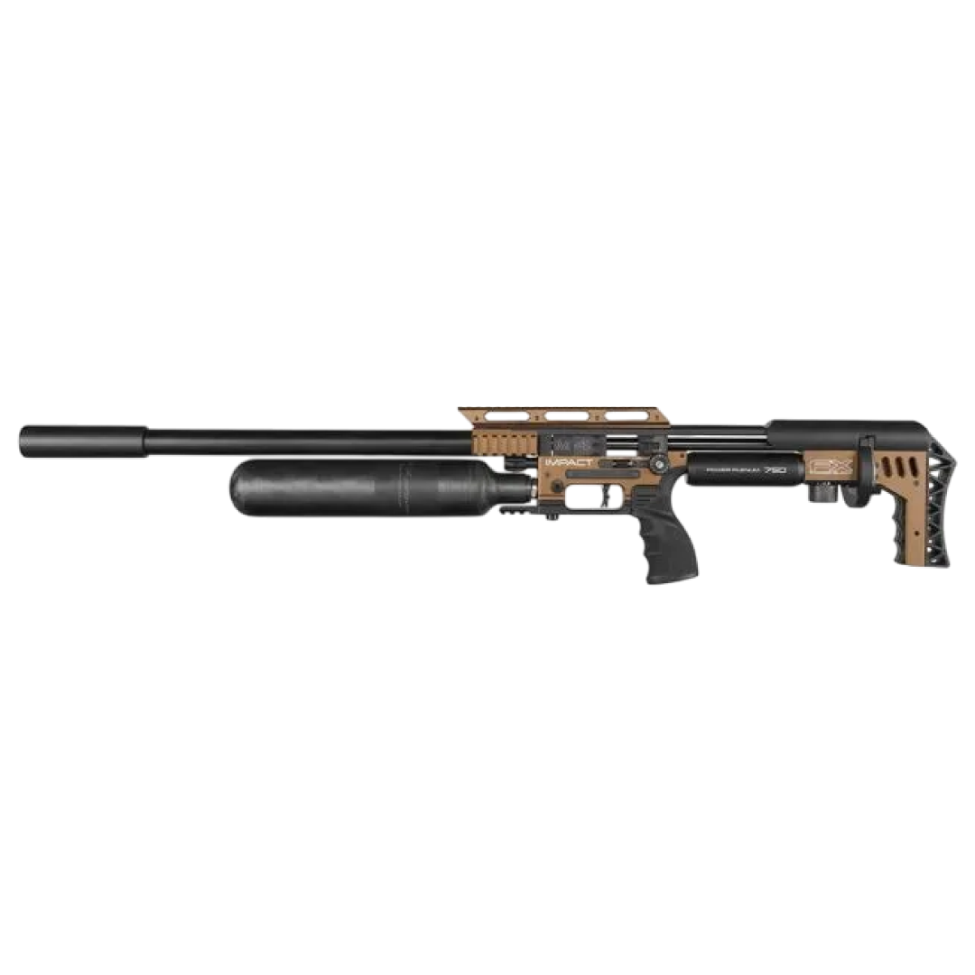 FX Impact M4 EXP Copper Sniper | Rifle PCP Tope de Línea con Acabado Copper Bronze, Power Plenum 750, Quick-Tune y Cañón Largo Sniper