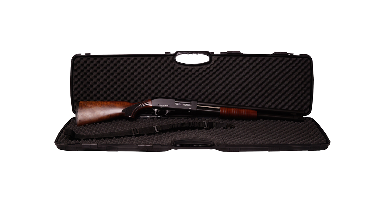 AXOR Arms Pump Action W1 | Escopeta de Bombeo Clásica con Culata de Nogal y Estuche Rígido Premium