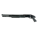 AXOR Arms Pump Action F4 | Escopeta Táctica Ultracompacta Pistol Grip con Riel Picatinny y Estuche Rígido