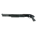 AXOR Arms Pump Action F4 | Escopeta Táctica Ultracompacta Pistol Grip con Riel Picatinny y Estuche Rígido