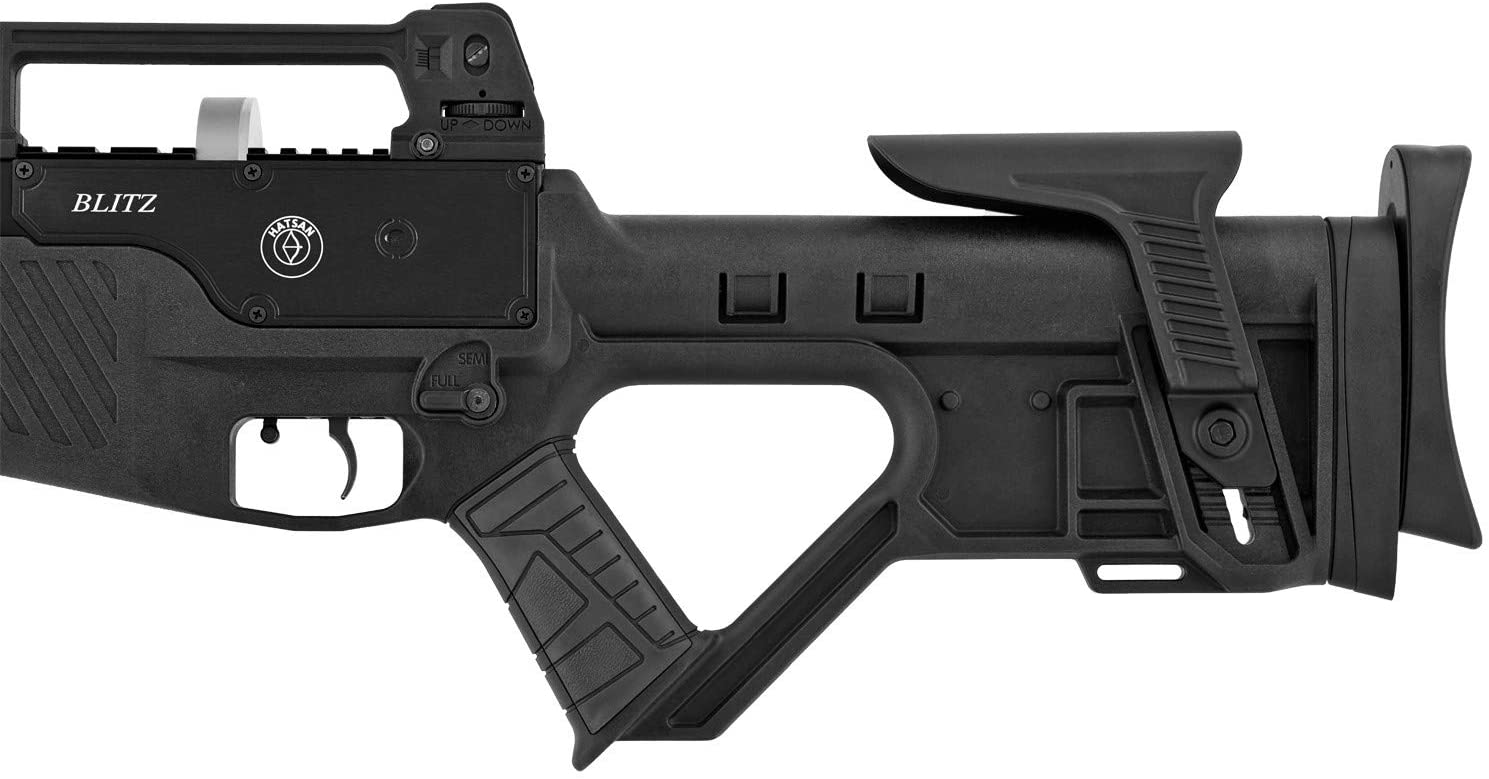 Hatsan Blitz .30 700cc Full Auto Select | Rifle PCP Full Auto/Semiautomático Seleccionable con Depósito 700cc y Cargador de Disco
