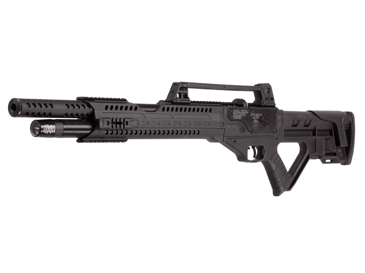 Hatsan Invader Auto | Rifle PCP Semiautomático Bullpup con Depósito de Aire y Moderador de Sonido