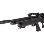 Hatsan BullBoss PCP | Rifle de Precisión Bullpup con Bipod Integrado, Moderador de Sonido y Depósito Bajo Cañón