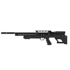 Hatsan BullBoss PCP | Rifle de Precisión Bullpup con Bipod Integrado, Moderador de Sonido y Depósito Bajo Cañón