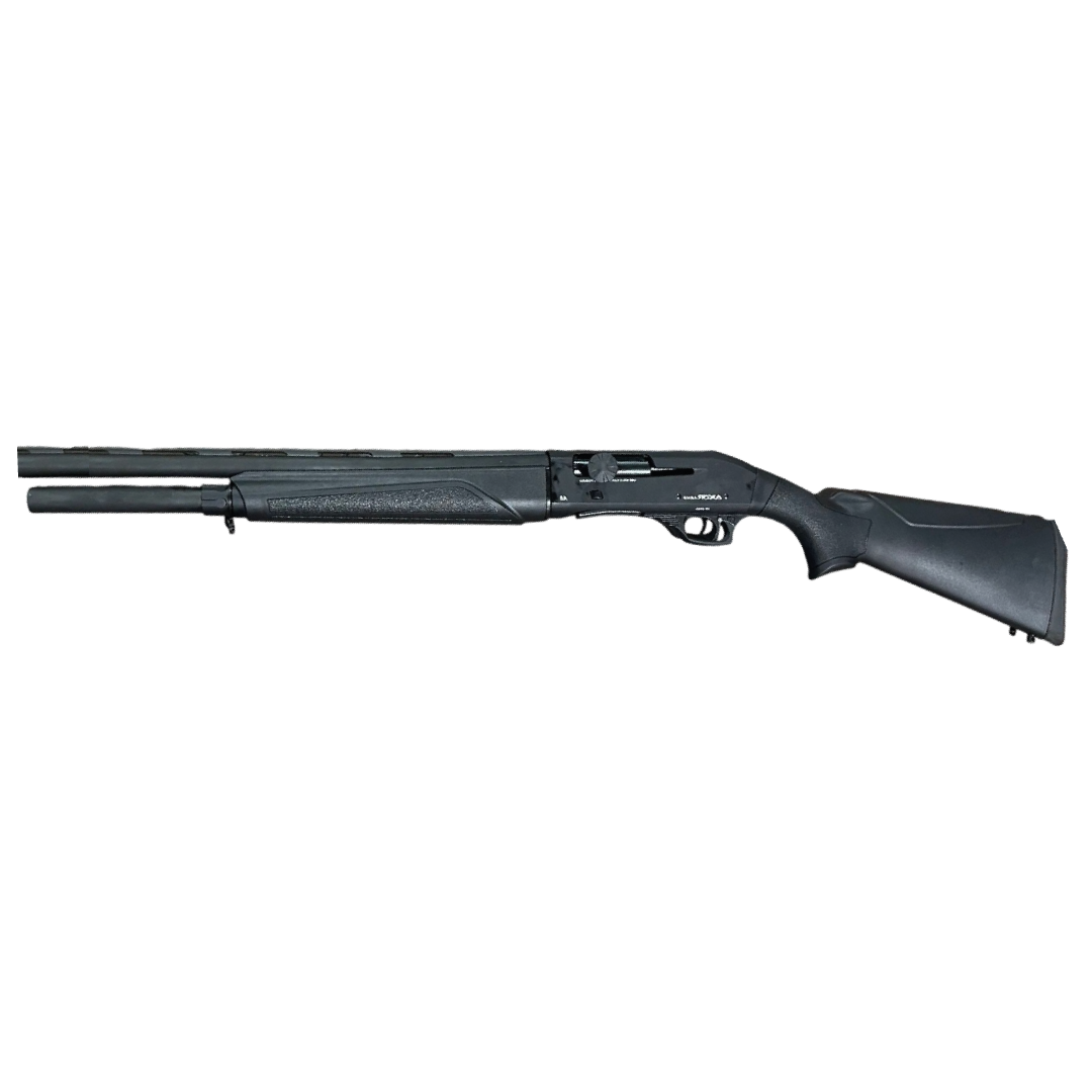 AXOR Arms A6 Negro | Escopeta Semiautomática a Gas con Culata de Polímero y Cañón Ventilado