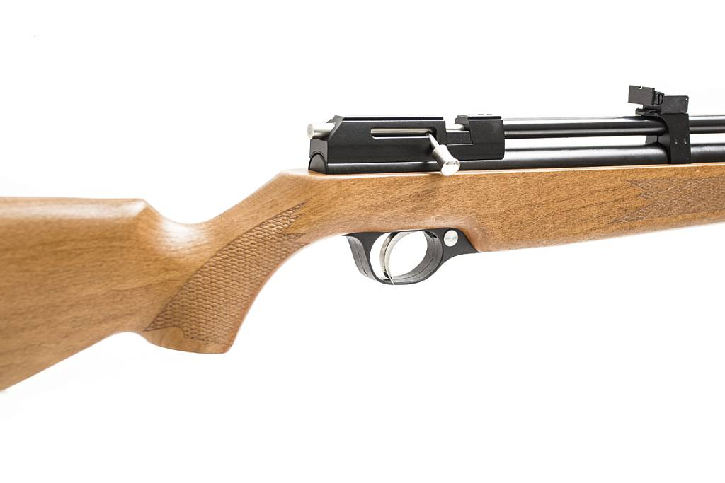 Snowpeak PR900W Gen2 Hardwood | Rifle PCP de Precisión con Culata de Madera Dura, Gatillo Match y Moderador de Sonido
