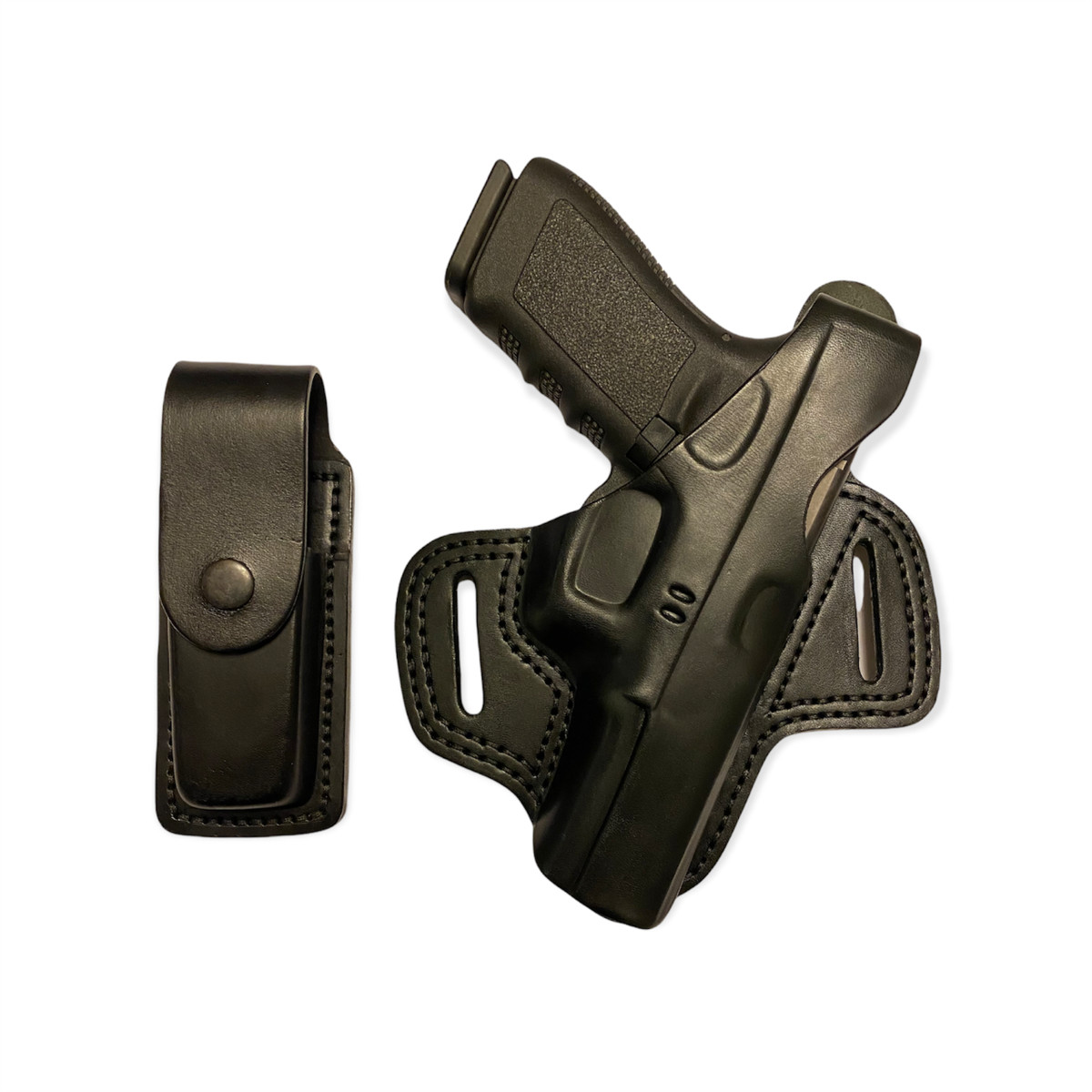 Funda de ruptura de pulgar OWB para Glock 19 19X 23 32 - 17 22 31 hecha a mano