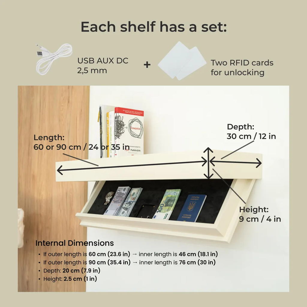 Mueble flotante de seguridad