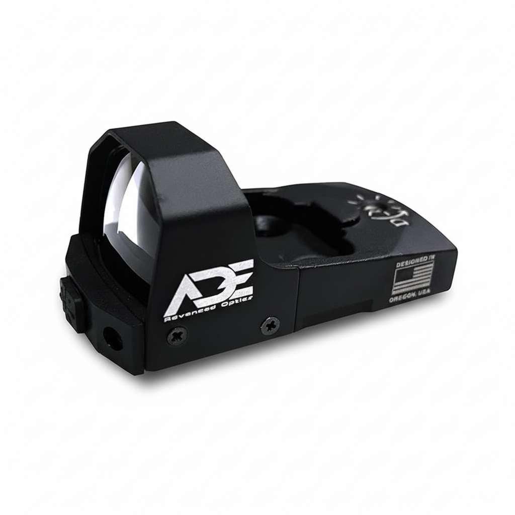 Mira refleja de puntos verdes – 3 retículas MOA, 5 ajustes de brillo, se adapta a la huella