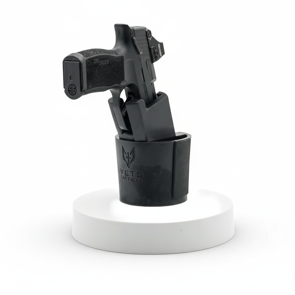 Cupolster BRAVO - Funda Magnética para Portavasos de Auto por VETS Tactical