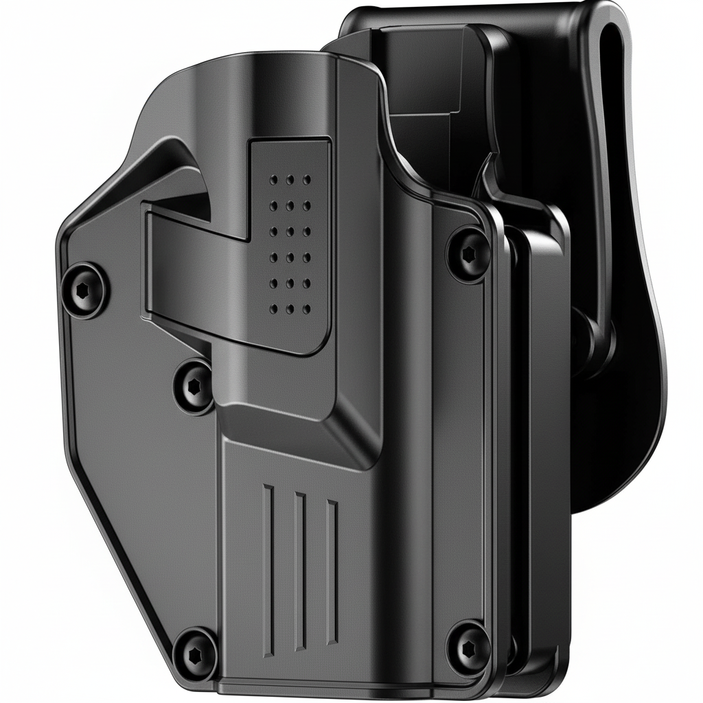 Funda Táctica Universal OWB - Compatible con Glock, Sig, Springfield, Beretta y Más - Retención Ajustable