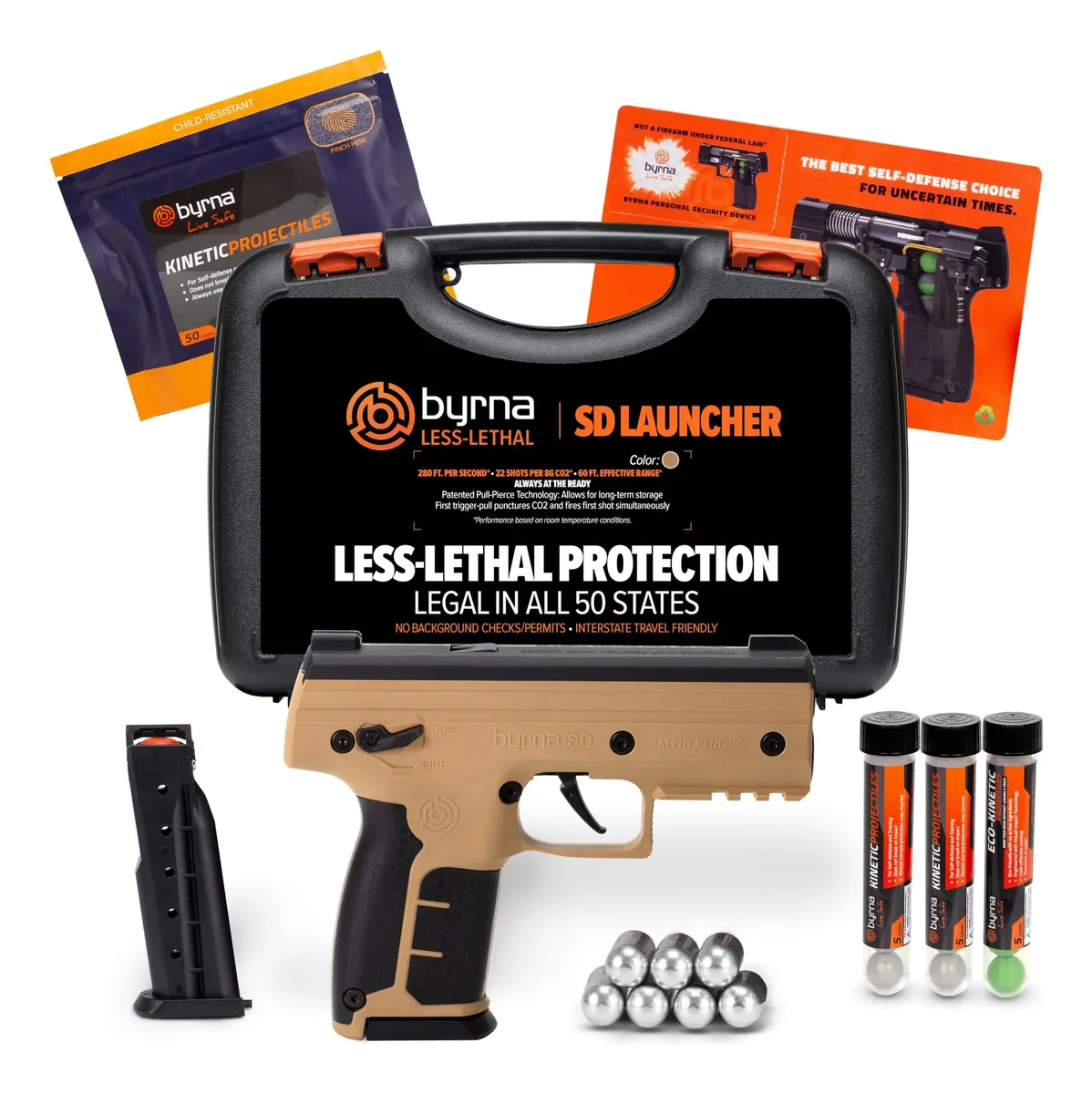 Byrna SD Ultimate Kit – Lanzador de Autodefensa No Letal